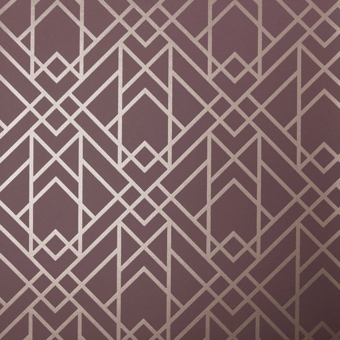 Обои 1838 Wallcoverings Elodie Metro Cassis 1907-140-02